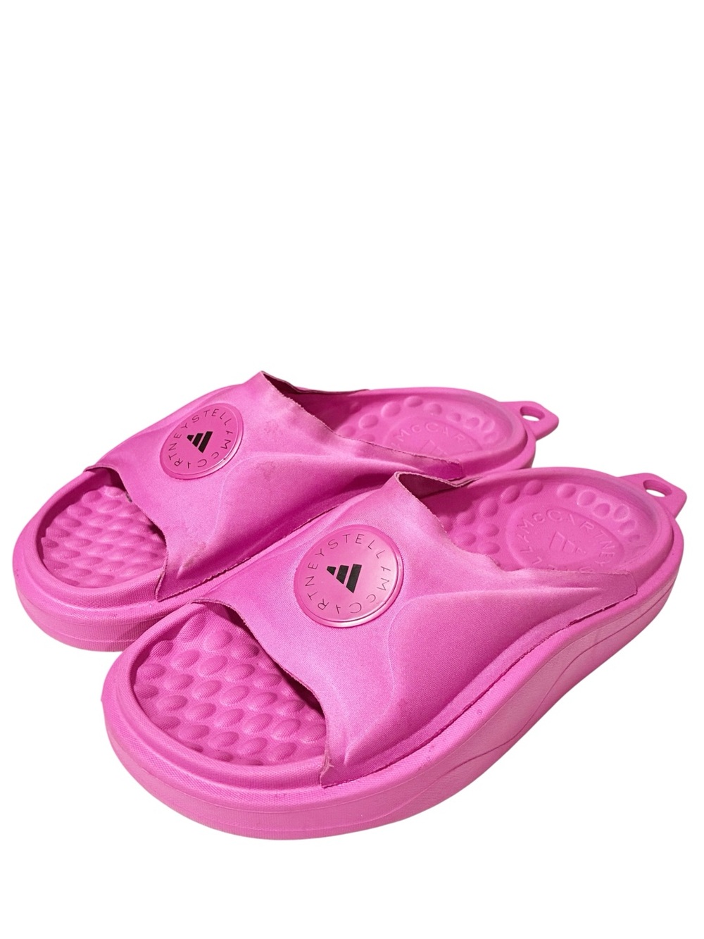 Adidas Stella McCartney Pink Slip on Sandal Slides Size 5